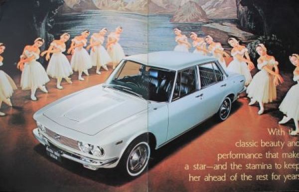 Mazda 1800 Modelprogram 1968 "The leading lady" Carbrochure (1040)